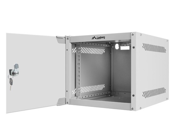 Omarica za montažo v stojalo 10" 4U, 280x310mm, siva 4