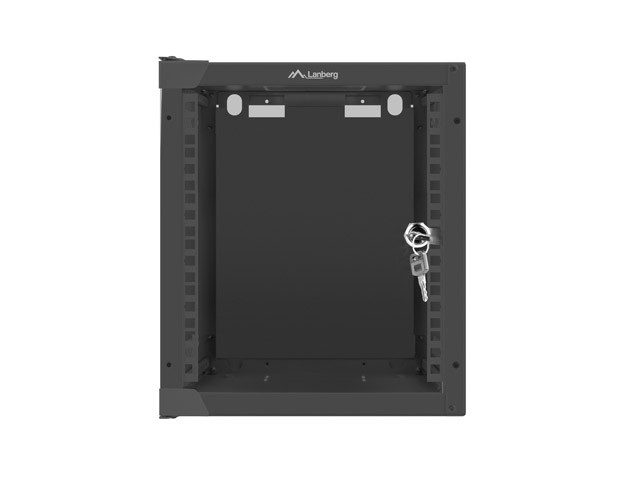 Omarica za montažo v stojalo 10" 6U, 280x310mm, črna 2