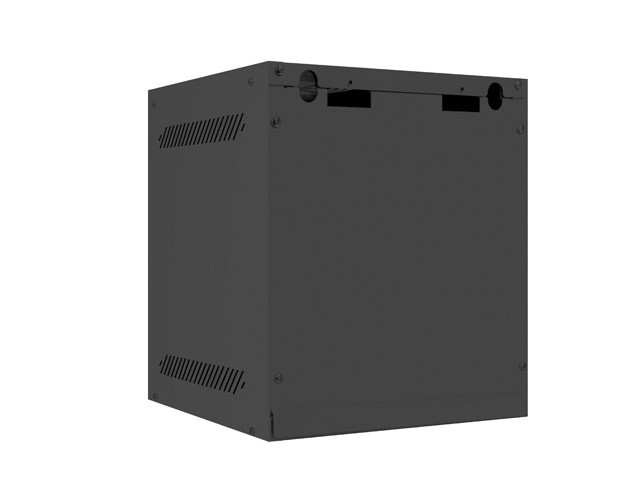 Omarica za montažo v stojalo 10" 6U, 280x310mm, črna 5