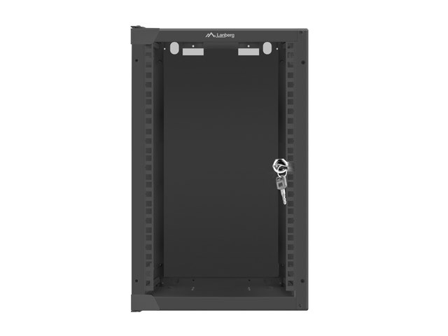 Omarica za montažo v stojalo 10" 9U, 280x310mm, črna 2