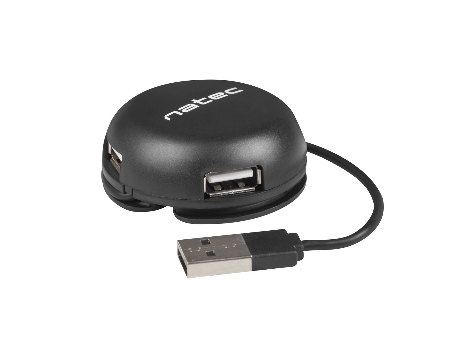 4-portni USB 2.0 Hub, Bumblebee, črn 5