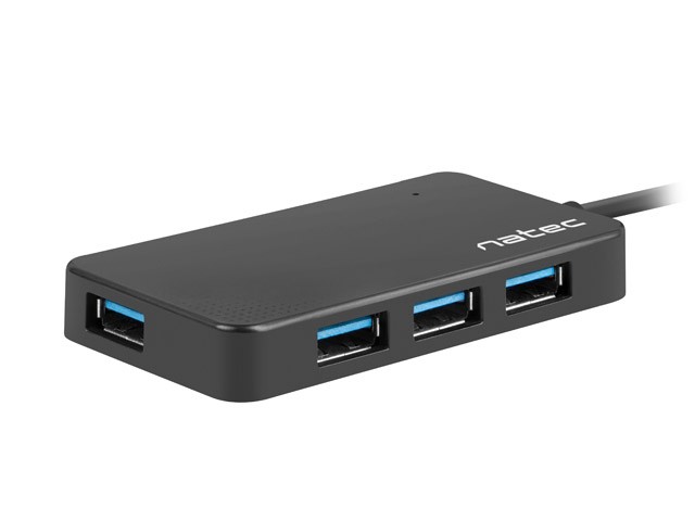 USB 3.0 HUB - 4 vrata, črn 2