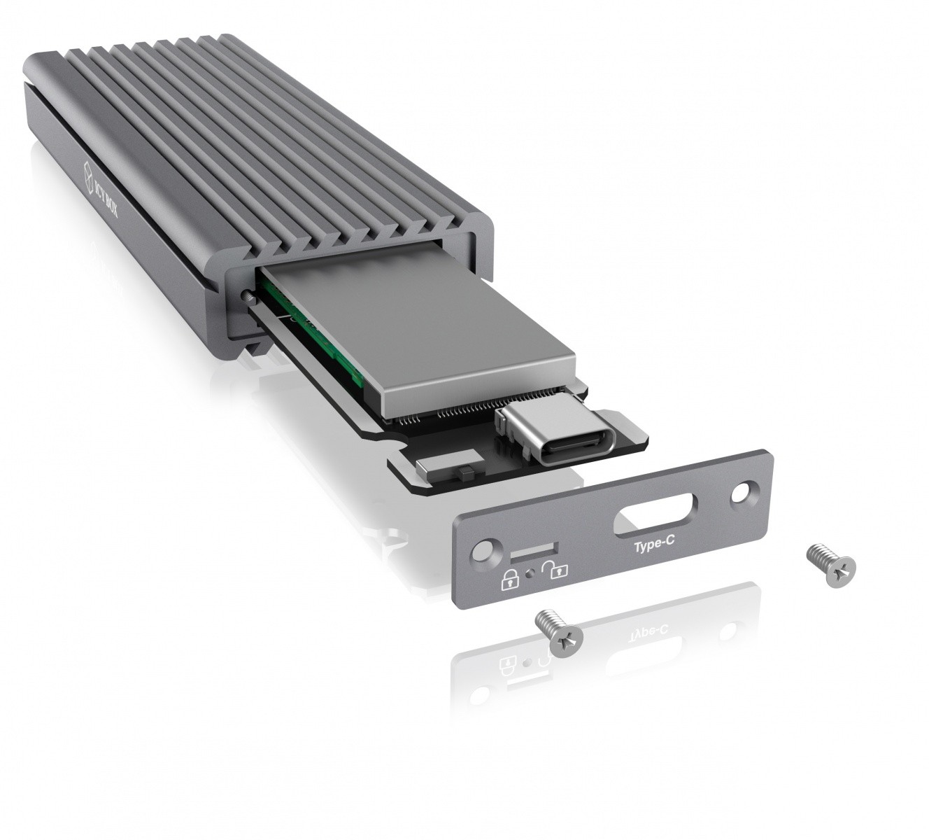 Ohišje za M.2 NVMe SSD IB-1817M-C31 4