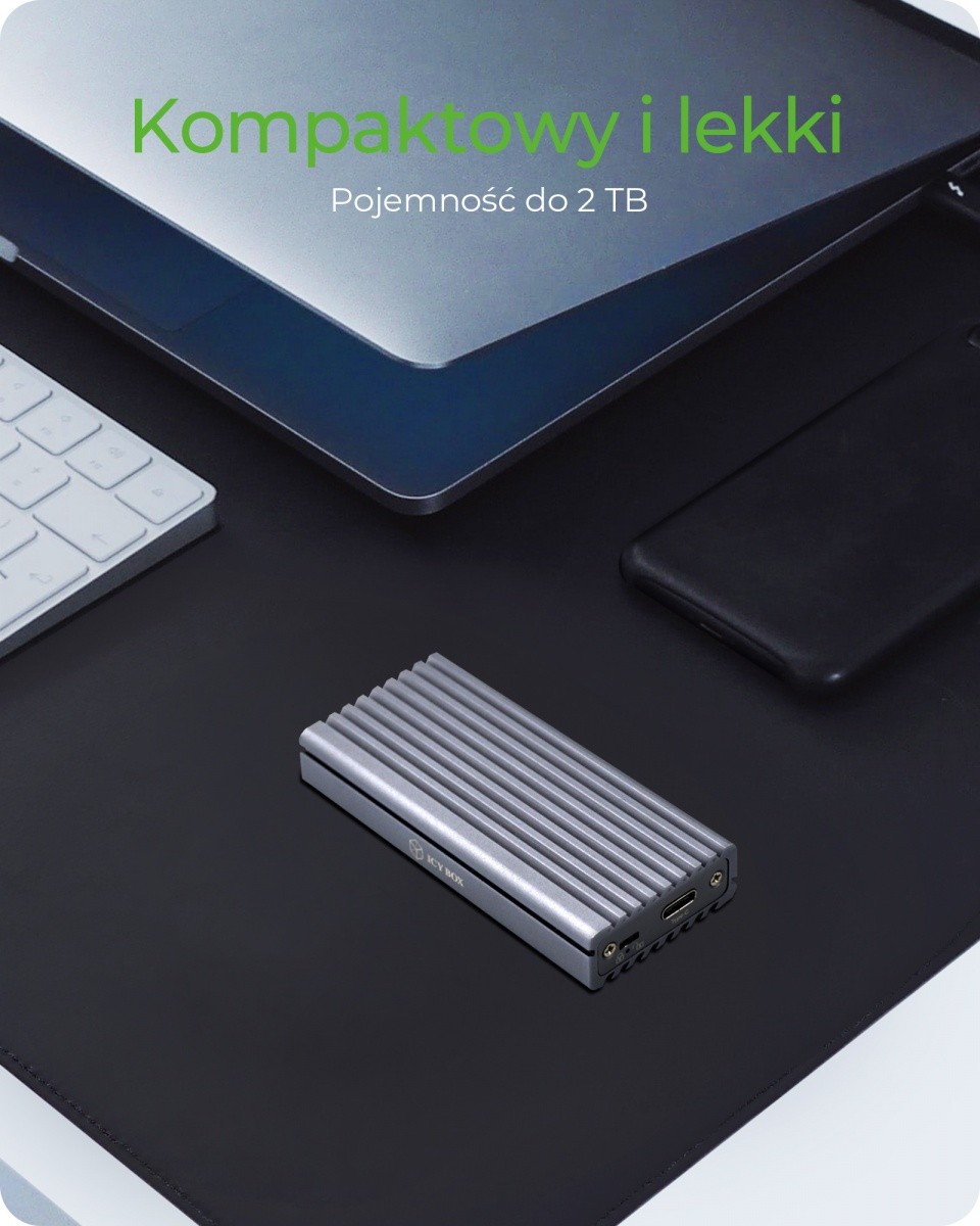 Ohišje za M.2 NVMe SSD IB-1817M-C31 7