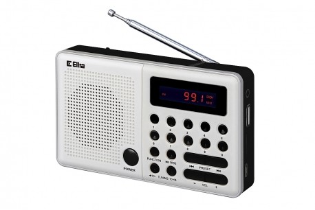Prenosni radio Pliszka z USB in FM - bel 2