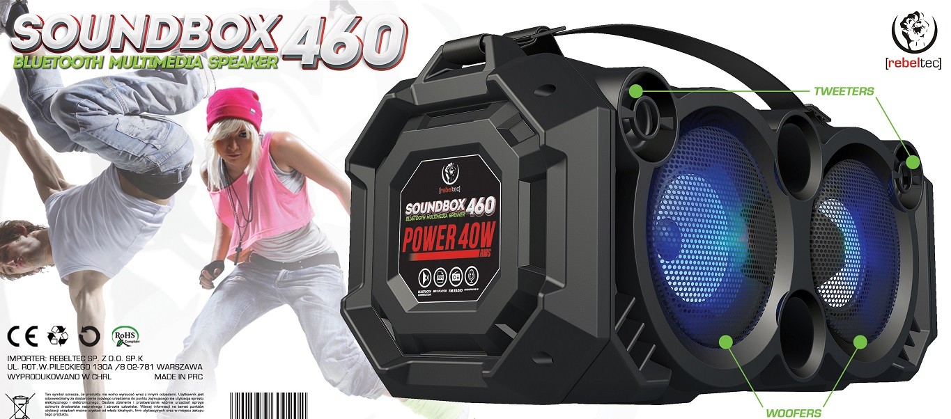 Bluetooth zvočnik SoundBox 460 3