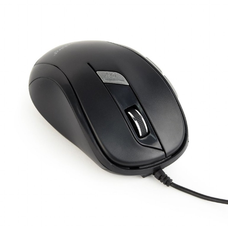 Gembird Miška USB, optična, črna 2