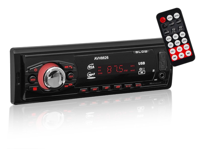 Avtoradio AVH-8626 MP3/USB/SD/MMC/BT