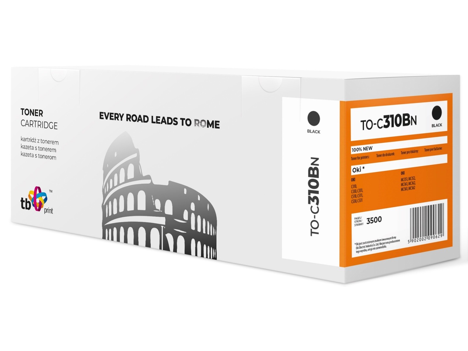 Črni toner za OKI C310 (TO-C310BN)