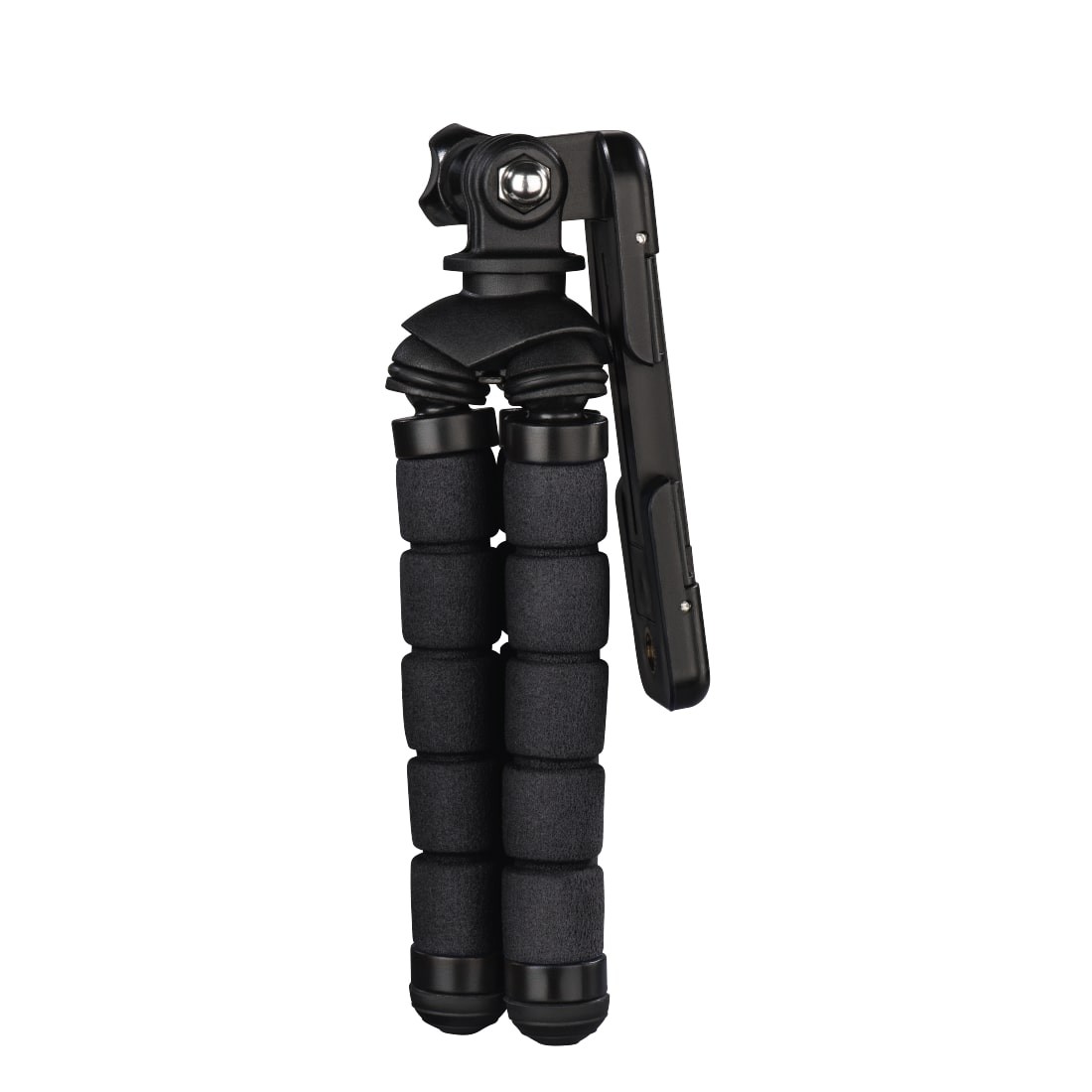 Fleksibilni mini stativ/stojalo, 14 cm, črn 2