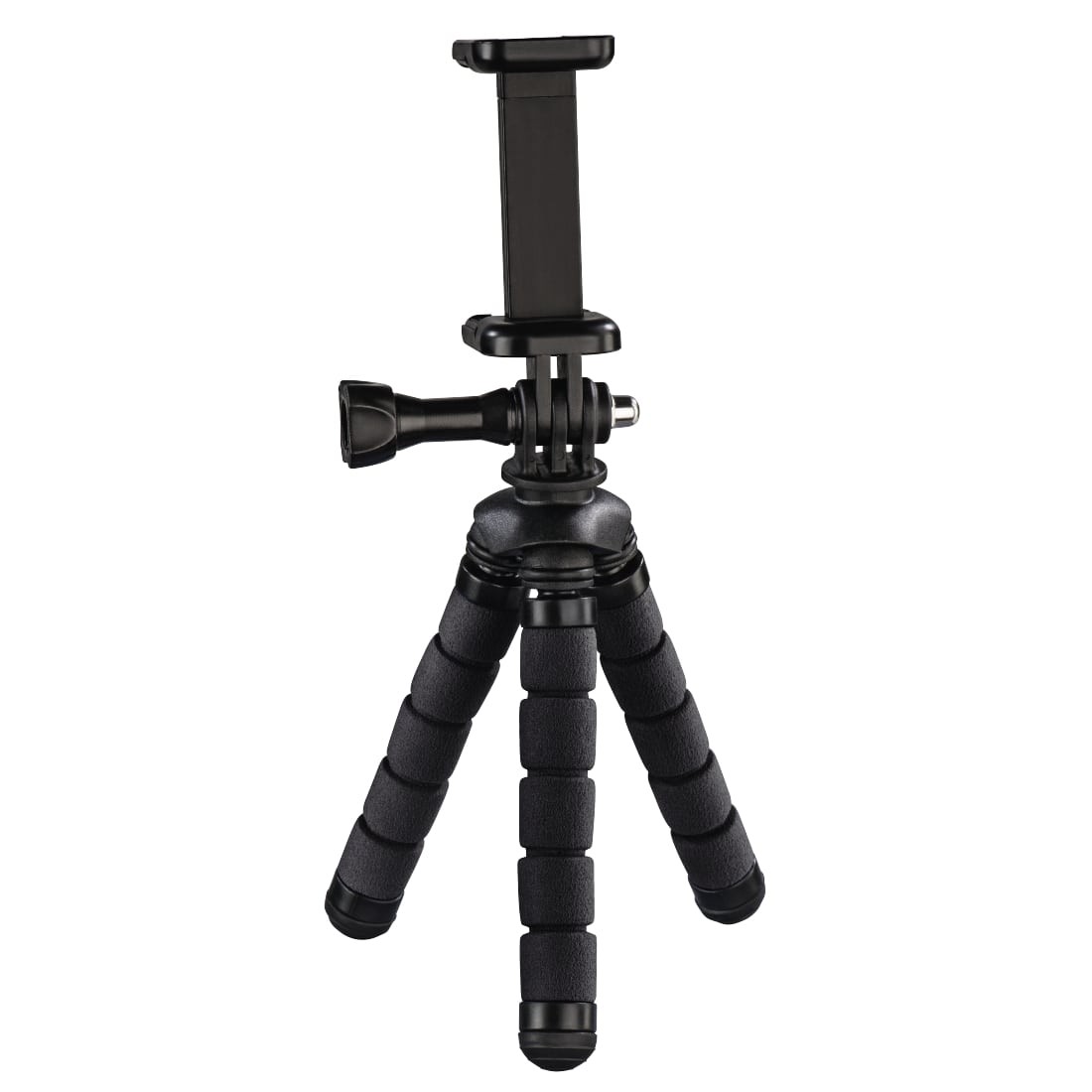Fleksibilni mini stativ/stojalo, 14 cm, črn