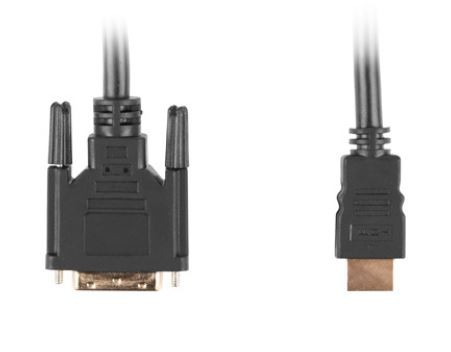 HDMI na DVI-D (dual link) kabel, 3M, črn 2