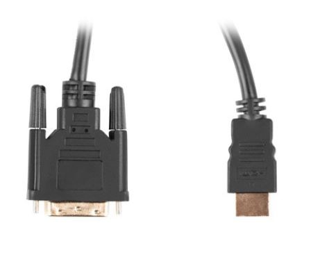 HDMI na DVI-D (dual link) kabel, 3M, črn 2