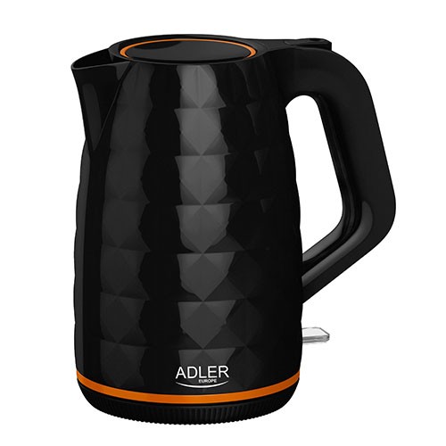 Adler AD 1277 kotliček za vodo, 1.7L, črn