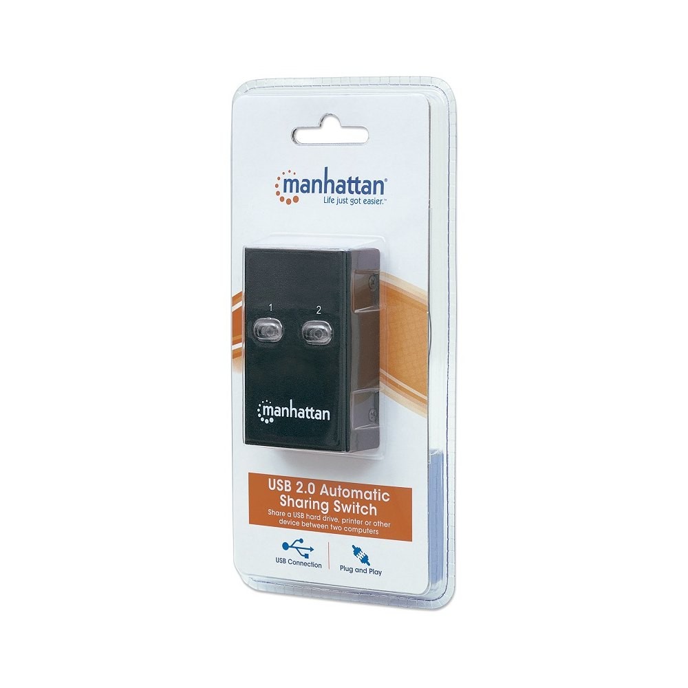 USB 2.0 preklopnik za 2 PC, 1 izhod 2
