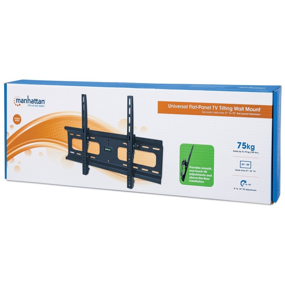 Nagibni TV nosilec Manhattan za TV 37-70" do 75kg, VESA 2