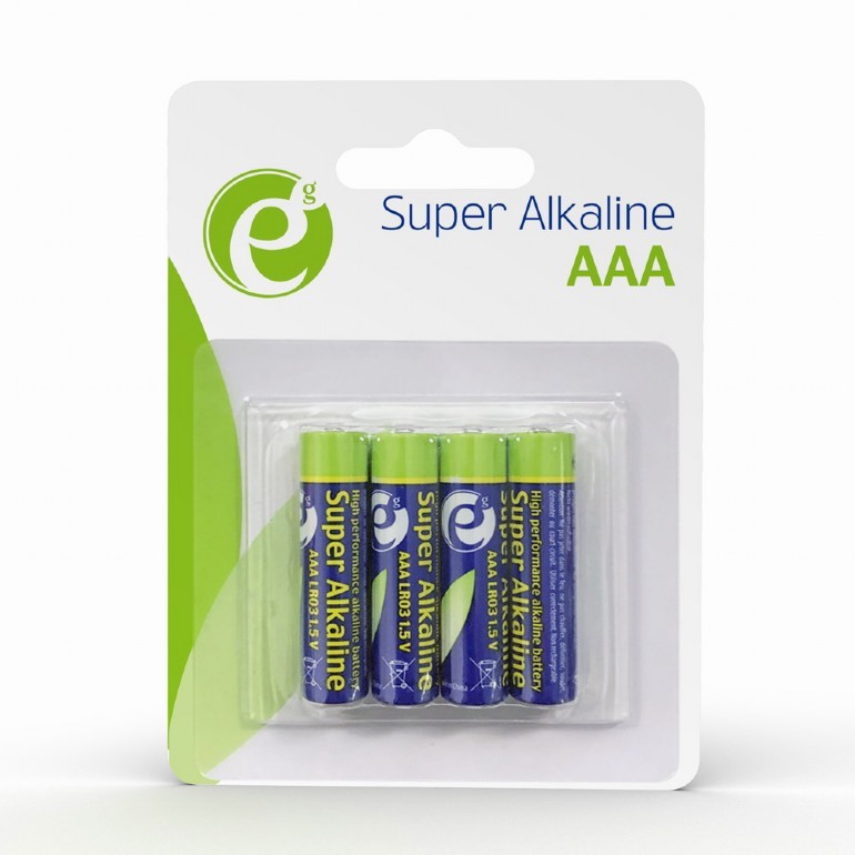 Alkalne baterije AAA, 4 kosi