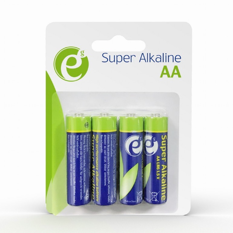 Gembird alkalne baterije AA 4 kosi