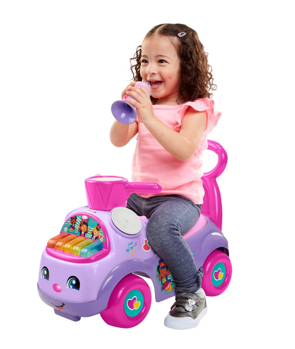 Glasbeni poganjalec Fisher Price - Vijolični 2
