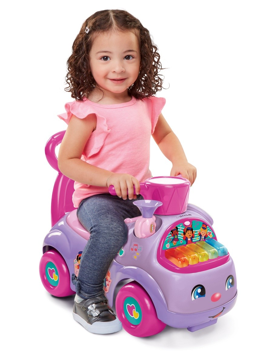 Glasbeni poganjalec Fisher Price - Vijolični 5