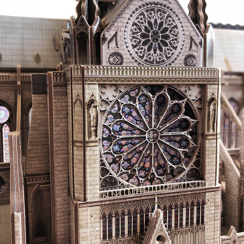 3D Puzzle 293 elementi: Katedrala Notre Dame 2
