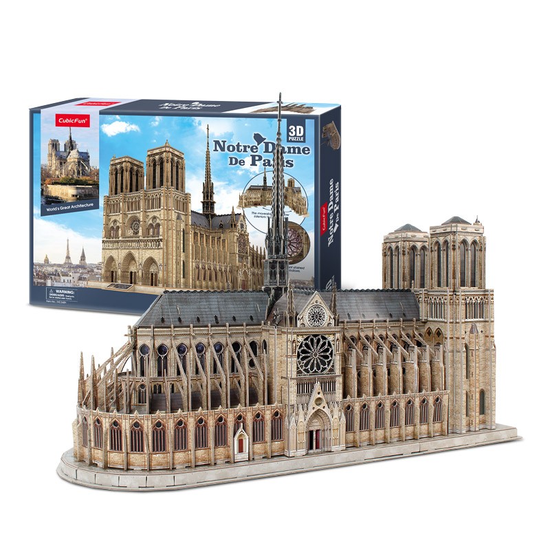 3D Puzzle 293 elementi: Katedrala Notre Dame