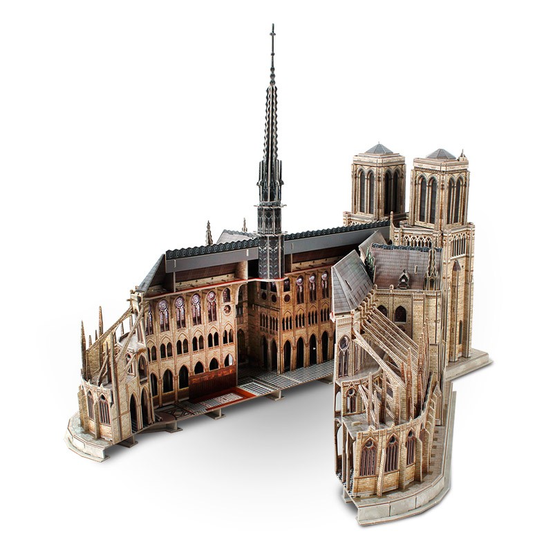 3D Puzzle 293 elementi: Katedrala Notre Dame 7