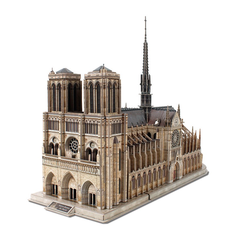 3D Puzzle 293 elementi: Katedrala Notre Dame 8