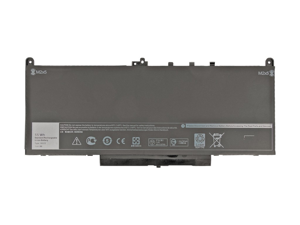 Baterija za Dell Latitude E7270, E7470 (7200mAh) 5