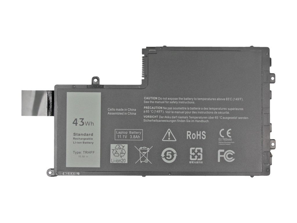 Baterija za Dell Inspiron 15, 14 (3800mAh) 5