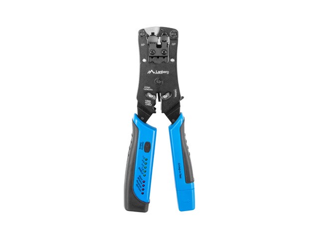 Lanberg klešče za RJ-45/RJ-11 vtičnice s testerjem NT-0203