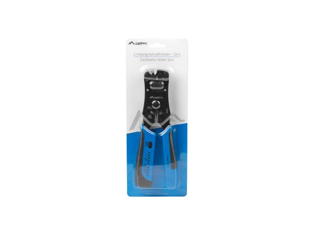 Lanberg klešče za RJ-45/RJ-11 vtičnice s testerjem NT-0203 2