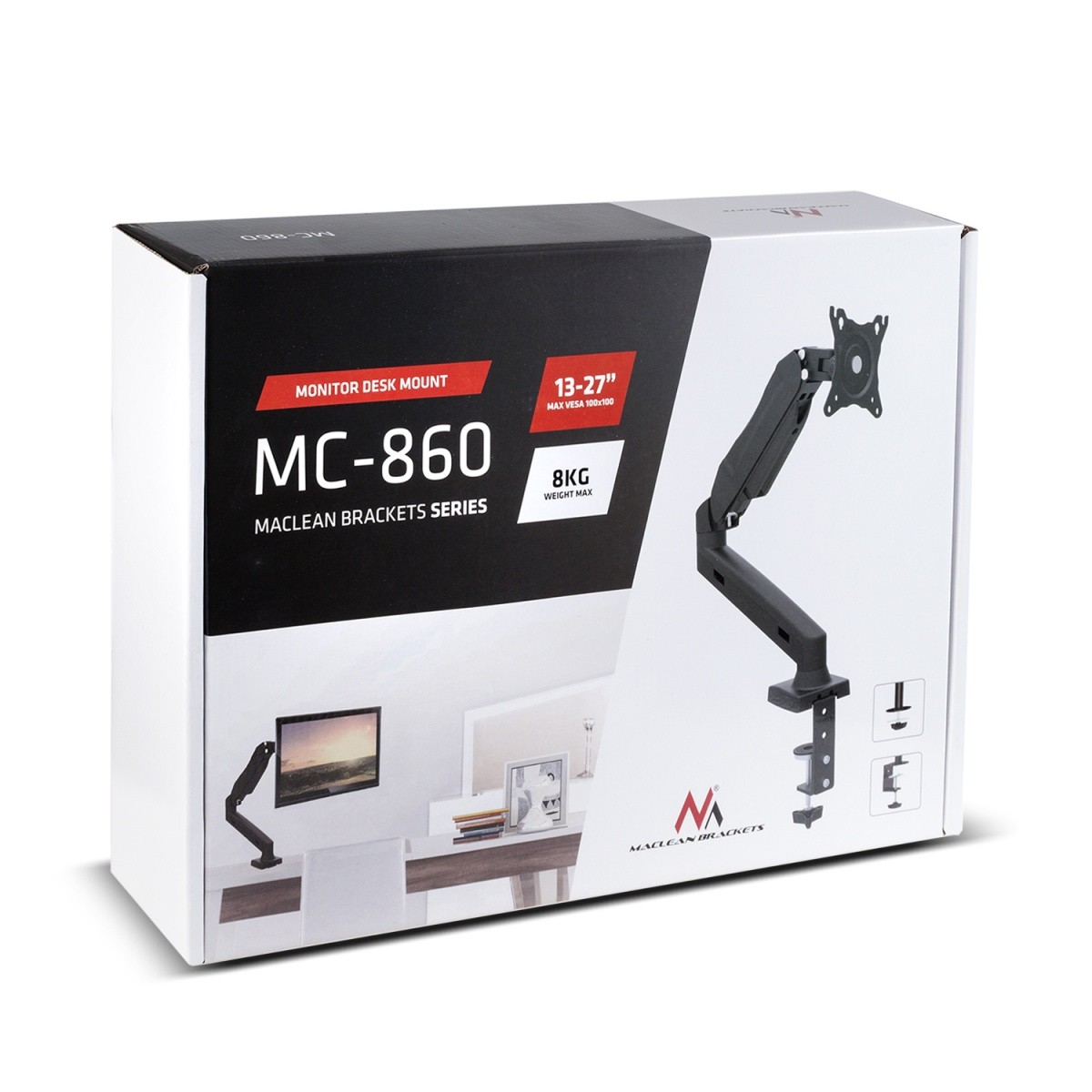 Nosilec za monitor 13-27" do 8 kg 5