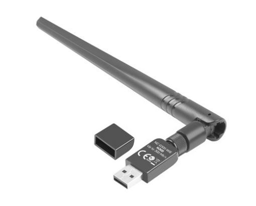 Lanberg USB WiFi N300 mrežna kartica z anteno 2