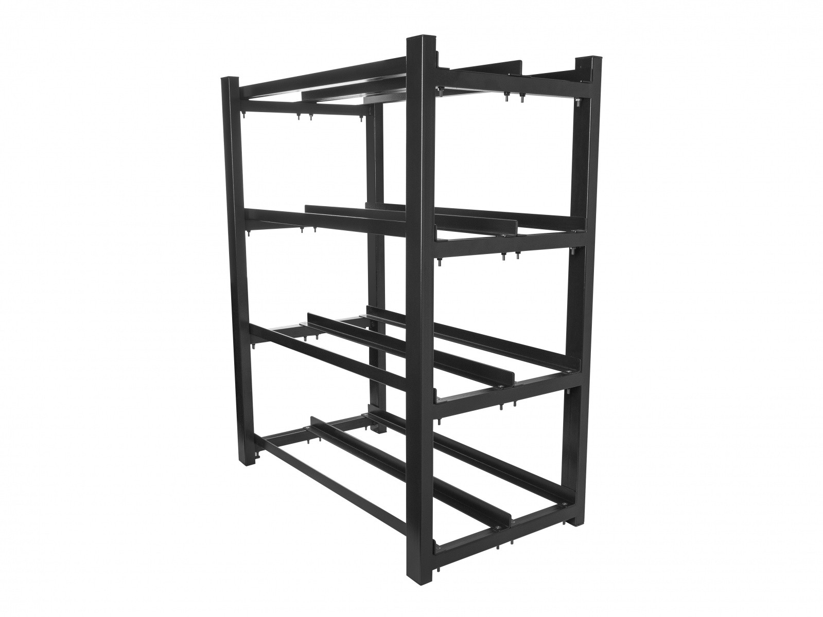 Lanberg regal za UPS baterije 830x454 mm, črn 2