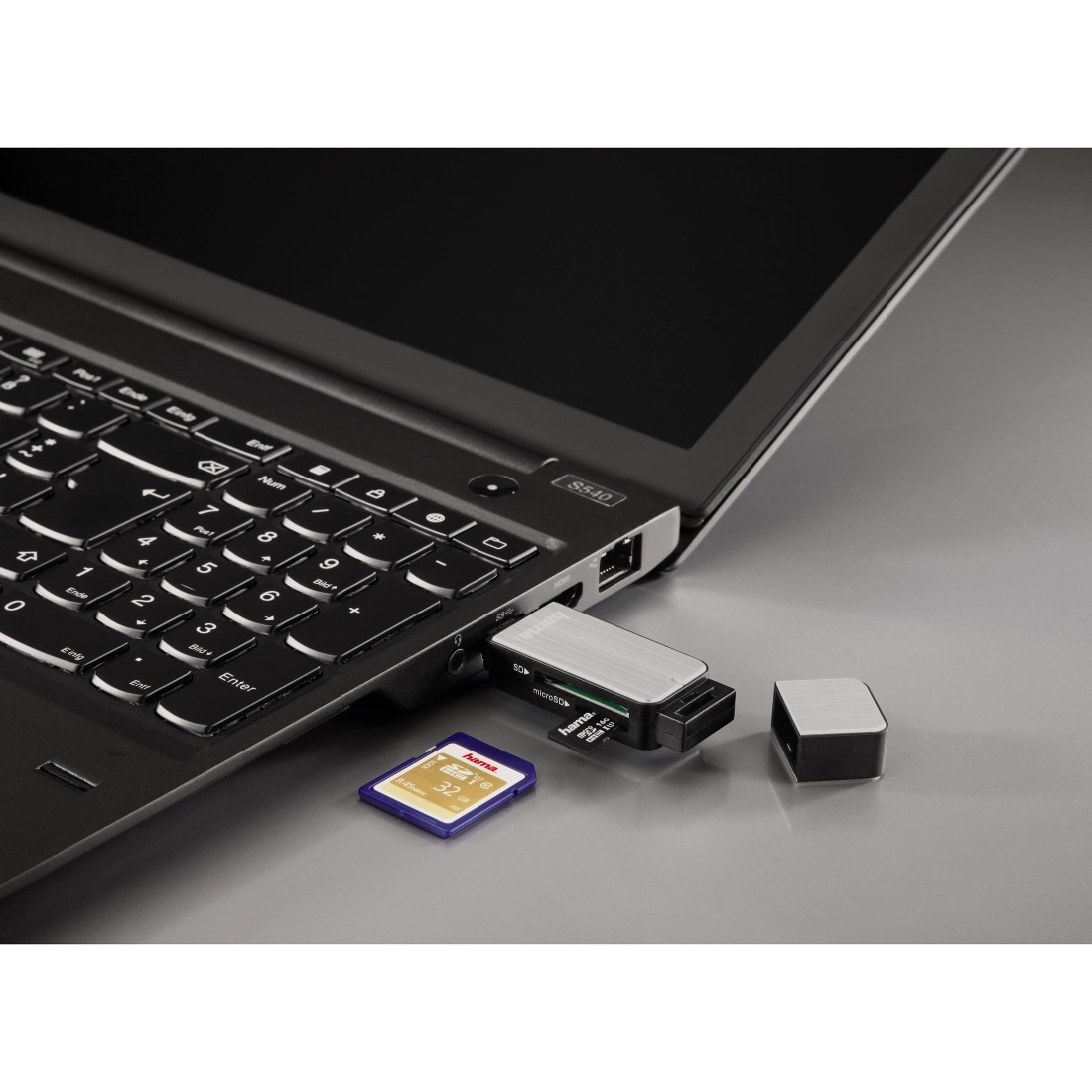 Bralnik kartic SD/microSD USB 3.0 srebrn 4
