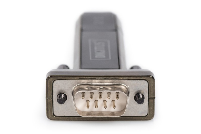 Pretvornik USB-A 2.0 na RS232 (DB9) moški s privijanjem | Chipset Prolific PL2303GT | Dodaten 0.8m kabel 6