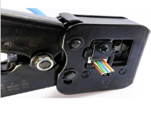Klešče za krimpanje RJ45, RJ12, RJ11 NT-0204 2