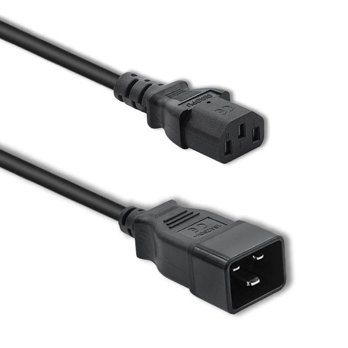 Napajalni kabel za UPS | C20 / C13 | 1.2m dolžine