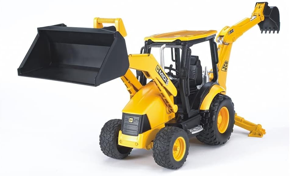 BRUDER JCB Midi CX traktor z rovokopačem 2