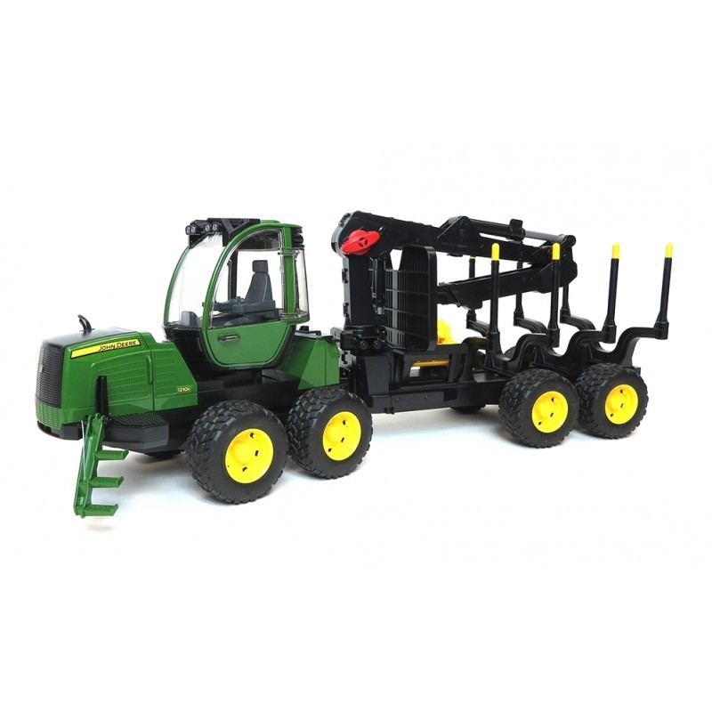 Zglobni traktor John Deere 1210E z vitlom 4