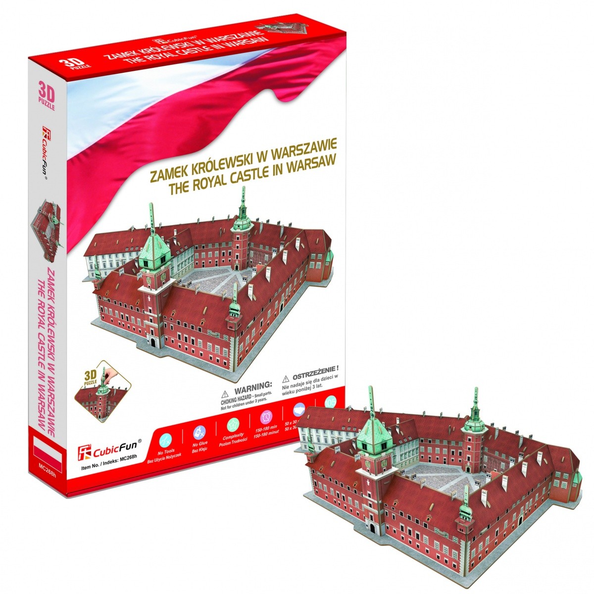 Cubic Fun 3D puzzle Kraljevi grad v Varšavi