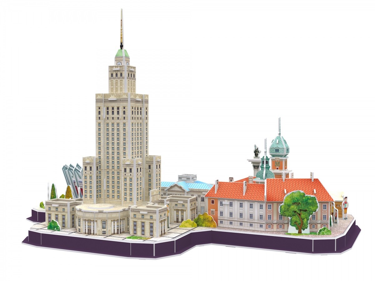 3D Puzzle Mesto "Varšava" 2