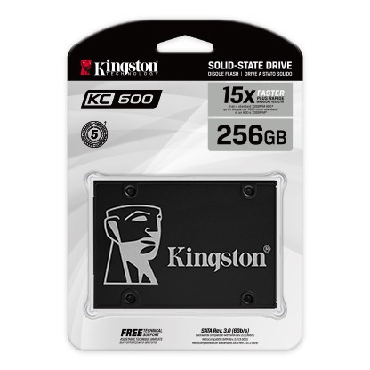 Kingston KC600 256GB SSD disk, 2.5", SATA3, 550/500 MB/s 3