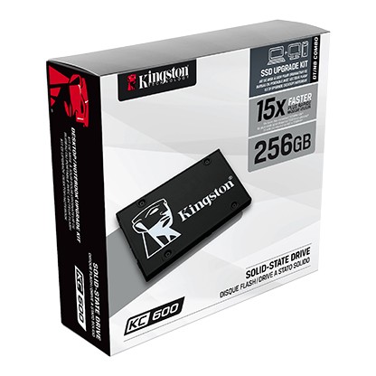 Kingston KC600 256GB SSD disk, 2.5", SATA3, 550/500 MB/s 4