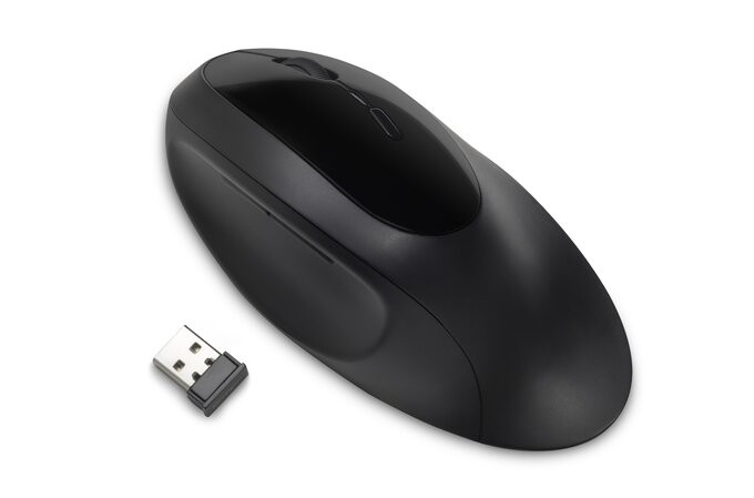 Brezžična ergonomska miška Pro Fit Ergo, črna