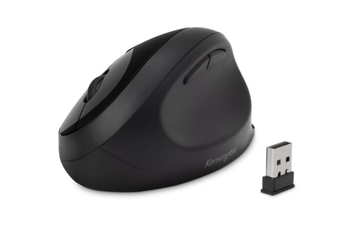 Brezžična ergonomska miška Pro Fit Ergo, črna 4
