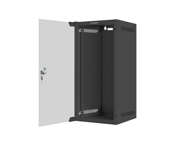 10-palna viseča omara 12U (280x310 mm), črna 2