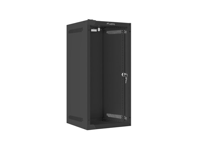 10-palna viseča omara 12U (280x310 mm), črna