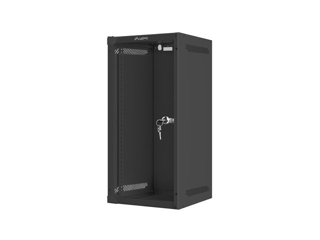 10-palna viseča omara 12U (280x310 mm), črna 4